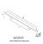 Puxador Porta Red Gold Duplo Inox Italy Df926 1 Metro 100cm - Imagem 3
