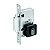 Fechadura Porta Correr Expansiva Preto Fosco Imab 2441 Quadr - Imagem 1