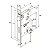 Fechadura Porta Externa Modena Pado Escovada Acetinada 55mm - Imagem 6