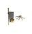 Fechadura Rolete Pivotante Dourada Imab 4700 Multiponto 55mm - Imagem 2