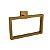 Porta Toalha Argola Dourado Gold Matte Eterna Italy L. Inox - Imagem 1