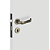 Fechadura Interna Duna Imab Antique Ouro Velho 40mm Quarto - Imagem 2