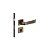 Fechadura Interna Odin Imab Antique Ouro Velho 40mm Quarto - Imagem 1