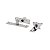 Dobradica Porta Pivotante Pivot 286 Imab Inox Escovado 80 Kg - Imagem 1