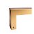 Puxador Duplo Porta Df905 1000mm Dourado Matte Fosco Italy - Imagem 3
