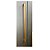 Puxador Duplo Porta Df905 1000mm Dourado Matte Fosco Italy - Imagem 5