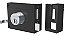 Fechadura Sobrepor Portão Stam 701/100 Externa Inox 2 Chaves - Imagem 2