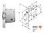 Fechadura Rolete Pivotante Stam 1005 Cromada Tetra Quadrada - Imagem 5