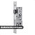 Fechadura Rolete Pivotante Tetra 800 Stam Quadrada Inox 40mm - Imagem 6