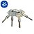Fechadura Trava Segurança Stam 1004 Tetra Chave Cromada 40mm - Imagem 9