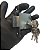 Fechadura Trava Segurança Stam 1004 Tetra Chave Cromada 40mm - Imagem 10
