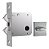 Fechadura Porta De Correr Wc 1006 Inox Escovado Ros.quadrada - Imagem 1