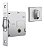 Fechadura Rolete Banheiro Wc Pivotante Stam 1025 Cromada 45m - Imagem 1