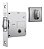 Fechadura Rolete Banheiro Wc Pivotante Stam 1025 Escovada 45 - Imagem 1