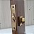 Fechadura Rolete 1025 Banheiro Roseta Quadrada Gold Wc Stam - Imagem 7