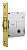 Fechadura Rolete 1025 Banheiro Roseta Quadrada Gold Wc Stam - Imagem 1