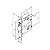 Fechadura Rolete Banheiro Pivotante Stam 1025 Redonda Preta - Imagem 3