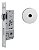 Fechadura Rolete  Porta Pivotante Tetra Chave Stam Inox - Imagem 1