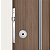 Fechadura Rolete  Porta Pivotante Tetra Chave Stam Inox - Imagem 2