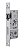 Fechadura Rolete  Porta Pivotante Tetra Chave Stam Inox - Imagem 3