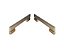 Puxador Para Porta Moma Dourado Zen Duplo 80 Cm (800 Mm) - Imagem 3