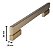 Puxador Para Porta Moma Dourado Zen Duplo 50 Cm (500 Mm) - Imagem 5