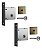 Fechadura Kit Rolete Pivotante Stam 800 Antique + 2 Travas - Imagem 3