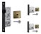 Fechadura Kit Rolete Pivotante Stam 800 Antique + 2 Travas - Imagem 1