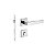 Fechadura Porta Externa Hato 2 Imab Inox Polido Cromada 55mm - Imagem 2
