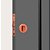 Fechadura Rolete Porta Pivotante Stam 1005 Rosê Redonda 45mm - Imagem 2