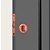 Fechadura Rolete Porta Banheiro Wc Pivotante Stam 1025 Rosê - Imagem 2