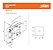 Fechadura Rolete Porta Banheiro Wc Pivotante Stam 1025 Rose - Imagem 3