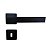 Fechadura Interna Quarto Hato 2 Inox Preta Preto Imab 55 Mm - Imagem 3