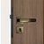 Fechadura Porta Banheiro Stam 823/21 Antique Ouro Velho 40mm - Imagem 2