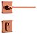 Fechadura Porta Externa Rose Stam Classic 55mm C/ Cilindro - Imagem 1