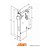 Fechadura Porta Interna Quarto Sala Rose Stam Classic 55mm - Imagem 3