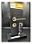 Fechadura Porta Externa Dourada Gold Stam Redonda 40mm Class - Imagem 2