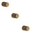 Kit 3 Puxador Bali Granado Gold (dourado Brilhante) Zen - Imagem 1