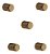 Kit 5 Puxador Bali Granado Gold (dourado Brilhante) Zen - Imagem 1