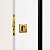 Fechadura Externa Rolete Porta Pivotante 1005 Gold Stam - Imagem 2
