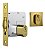Fechadura Externa Rolete Porta Pivotante 1005 Gold Stam - Imagem 1