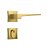 Fechadura Externa Dourada Gold Classic 3200 Stam Máquina 55m - Imagem 1