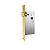Fechadura Banheiro Wc Dourada Gold Classic 3200 Stam 55 Mm - Imagem 2