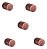 Kit 5 Puxador Bali Granado Ponto Vecchio Cobre Zen Desing - Imagem 1