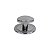 Puxador Beetle Com Base Granada Zen Cromado Zp5402.1 - Imagem 1
