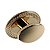 Puxador Beetle Com Base Granada Zen Gold Zp5402.a00 - Imagem 1