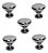 Kit 5 Puxador Cup Zen Cromado Zp5238.1 - Imagem 1