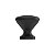 Puxador Cup Zen Preto Fosco Zp5238.24 Móveis - Imagem 1