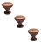 Kit 3 Puxador Cup Zen Vecchio Cobre Zp5238.648 - Imagem 1