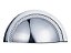 Puxador Shell Zen 64mm Cromado Zp4318.1 - Imagem 2